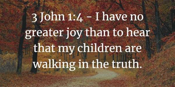 3 John 1 4 Verse