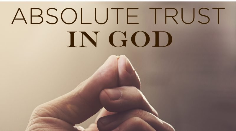 Absolute Trust in God 1 800x445