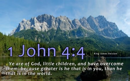 1john4 4