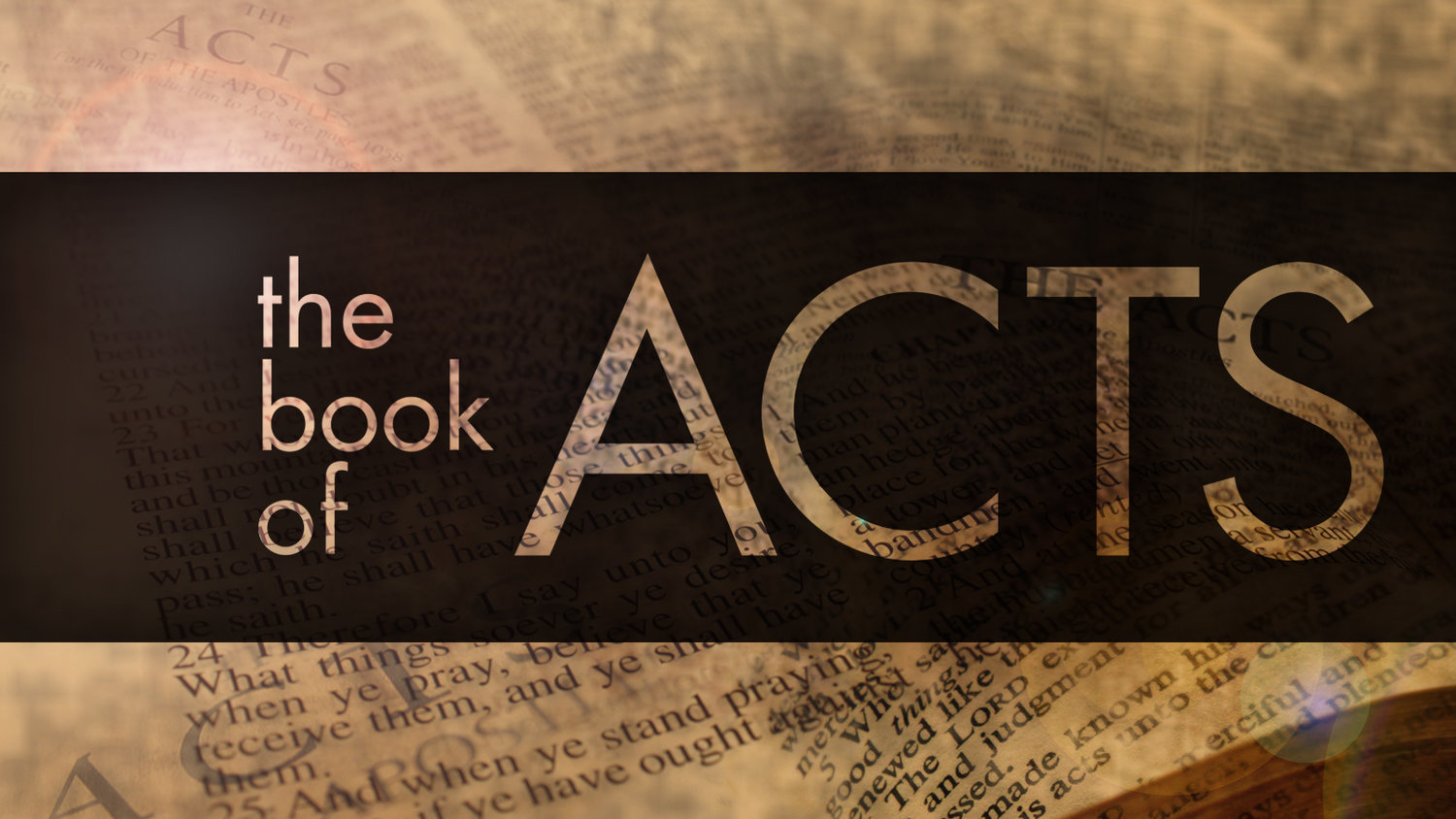 Book of Acts graphic
