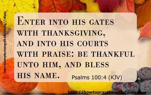 Enter His Gates With Thanksgiving 