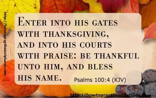 Enter His Gates With Thanksgiving
