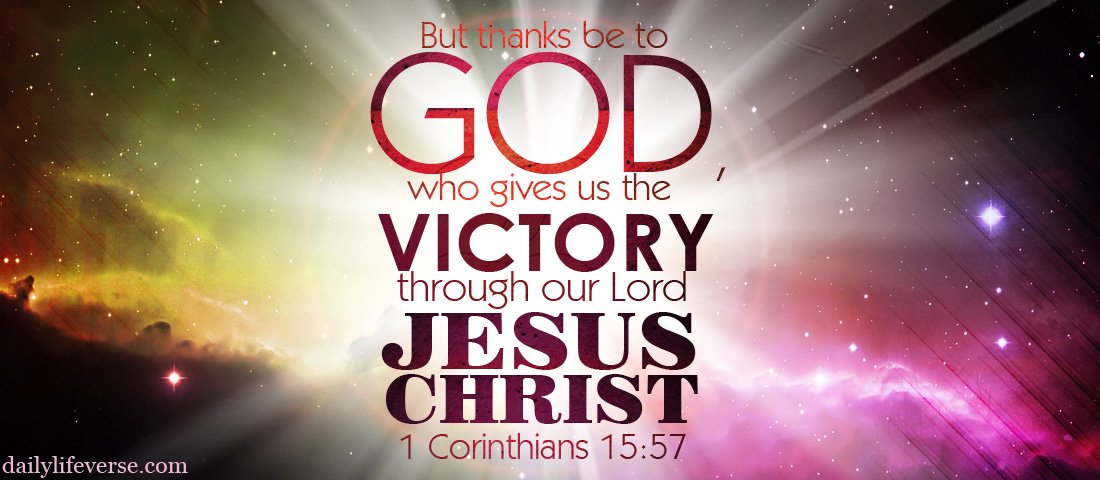 God gives the victory