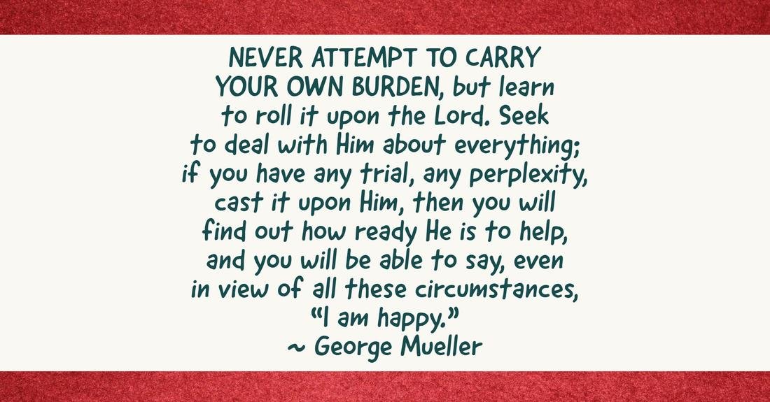 give your burdens orig