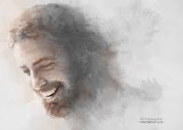 jesus laughing