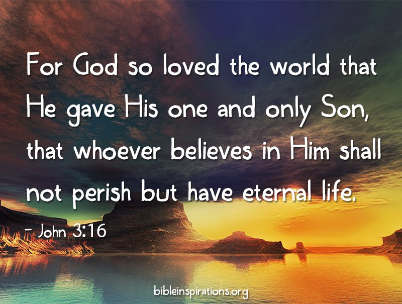 john 3 16