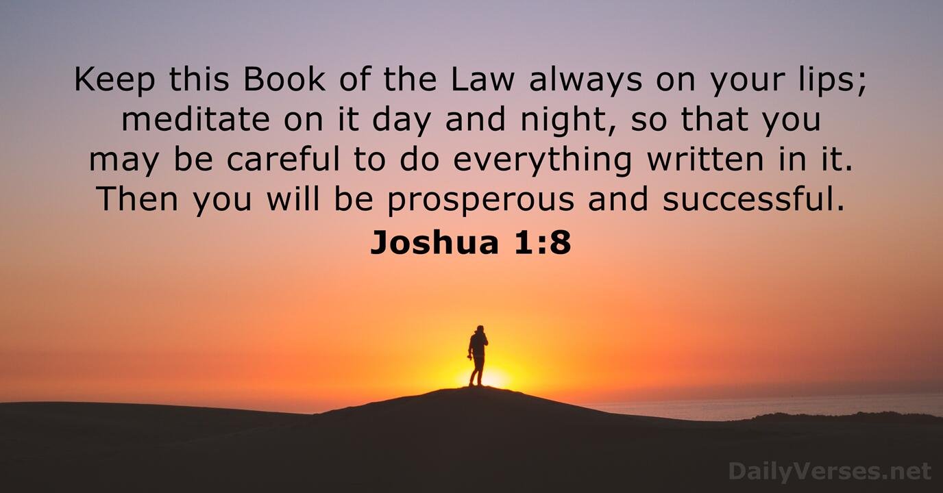 joshua 1 8 3