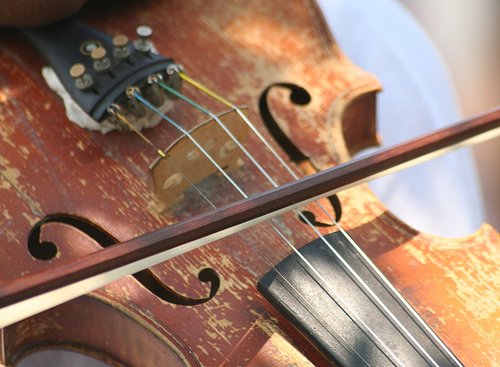 old violin