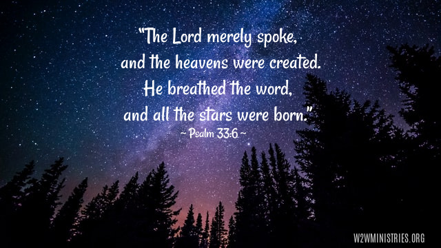 god and stars