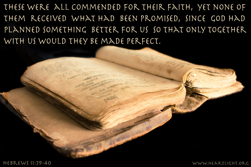 hebrews11 39 40