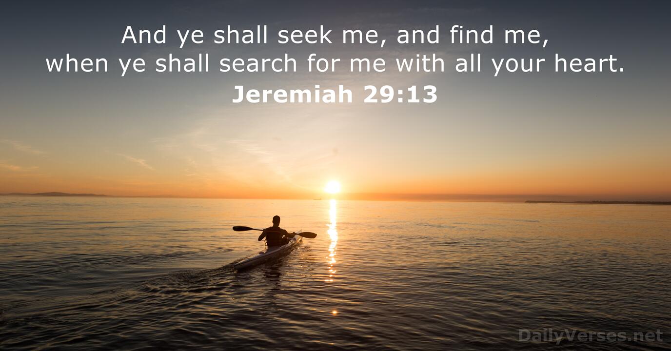 jeremiah 29 13 2