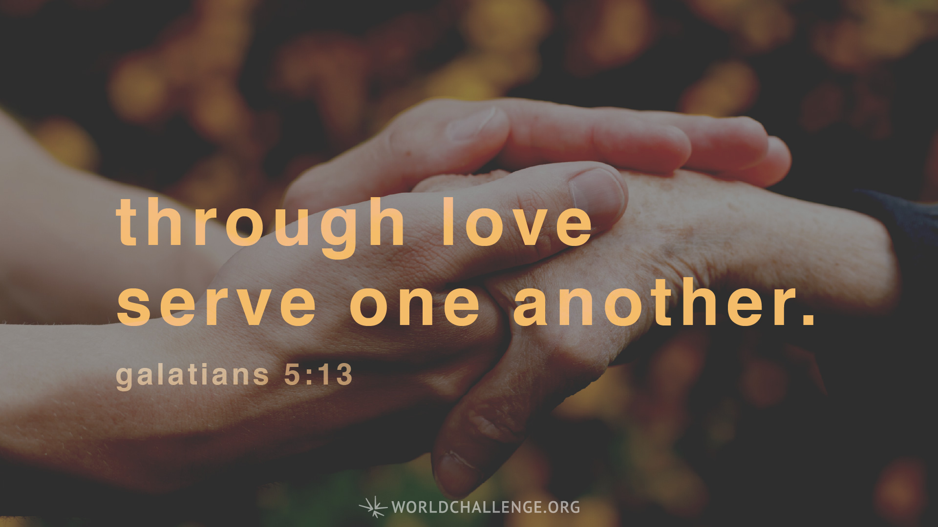 serve in love